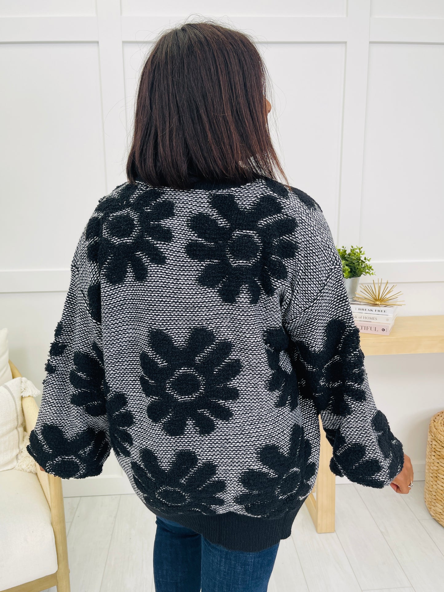 Petals In The Dark Sweater