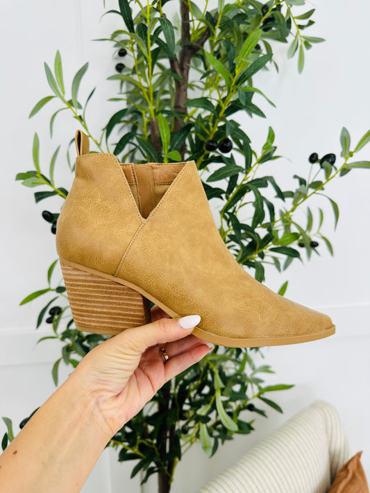 Midnight Mark Booties in Sand