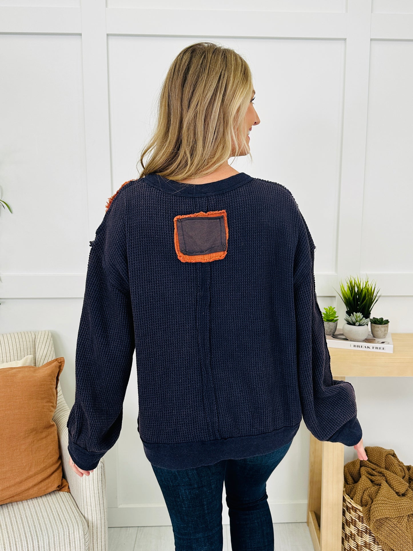 Peaceful Patches Pullover