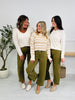 Olive You More Tummy Control Barrel Jeans