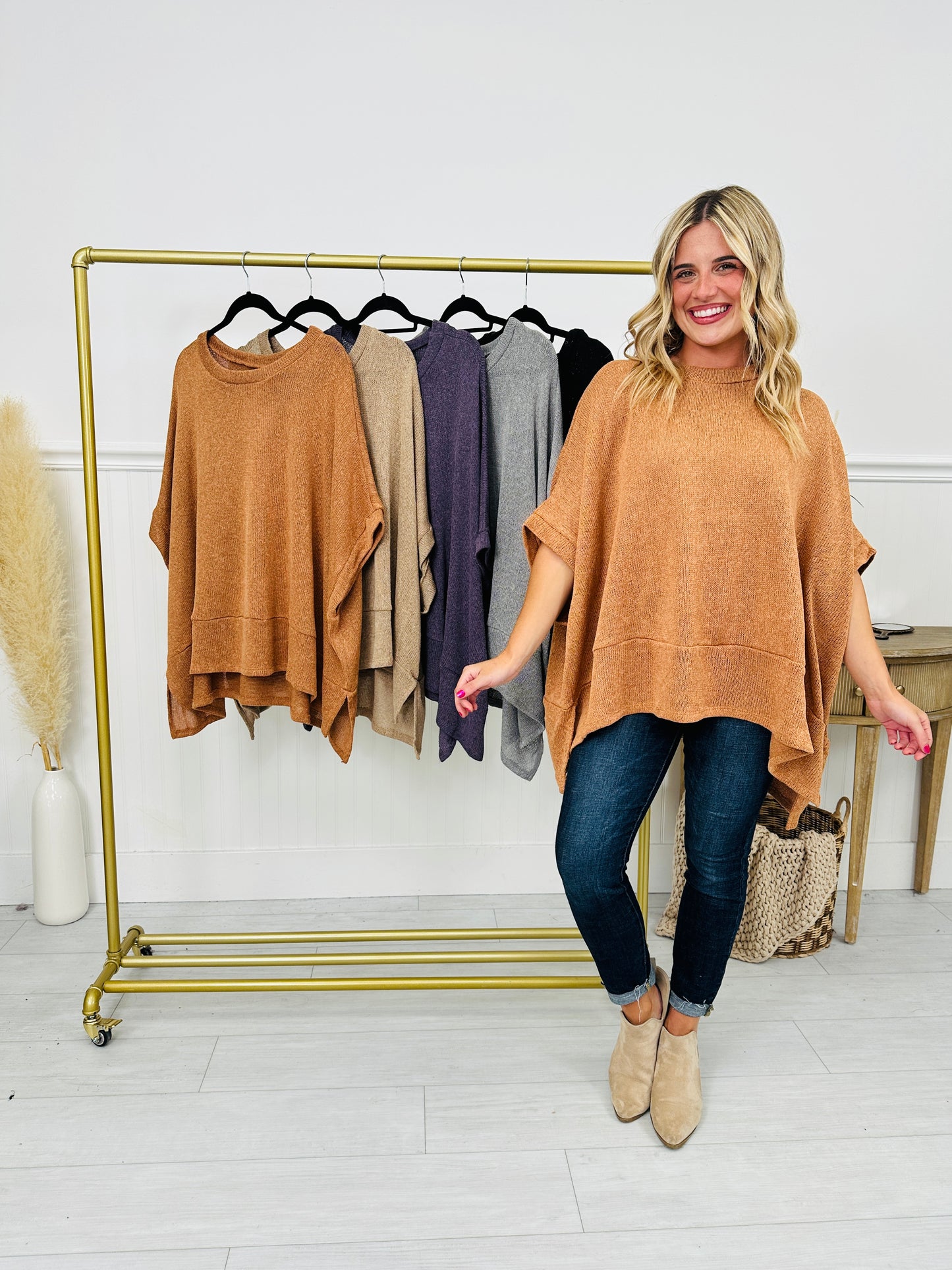 Almost Fall Top- Multiple Colors!