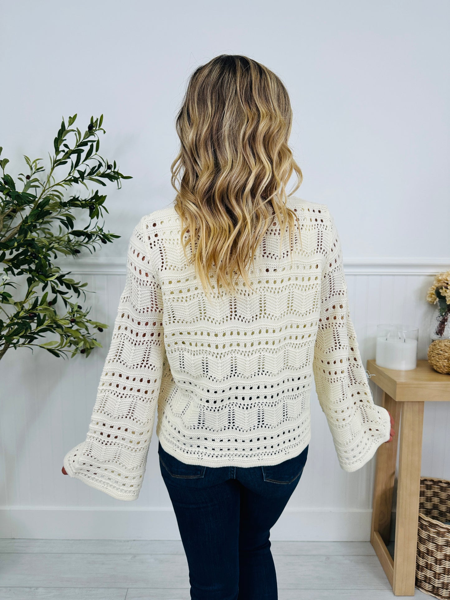 Sweetest Surrender Top In Ivory