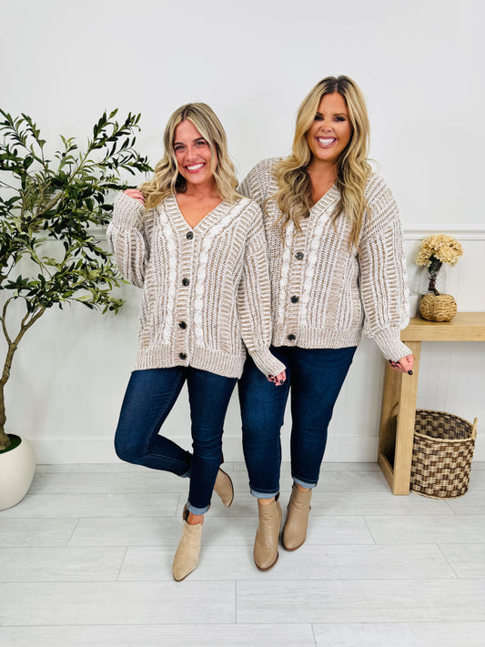 Comfort Calling Cardigan In Oatmeal