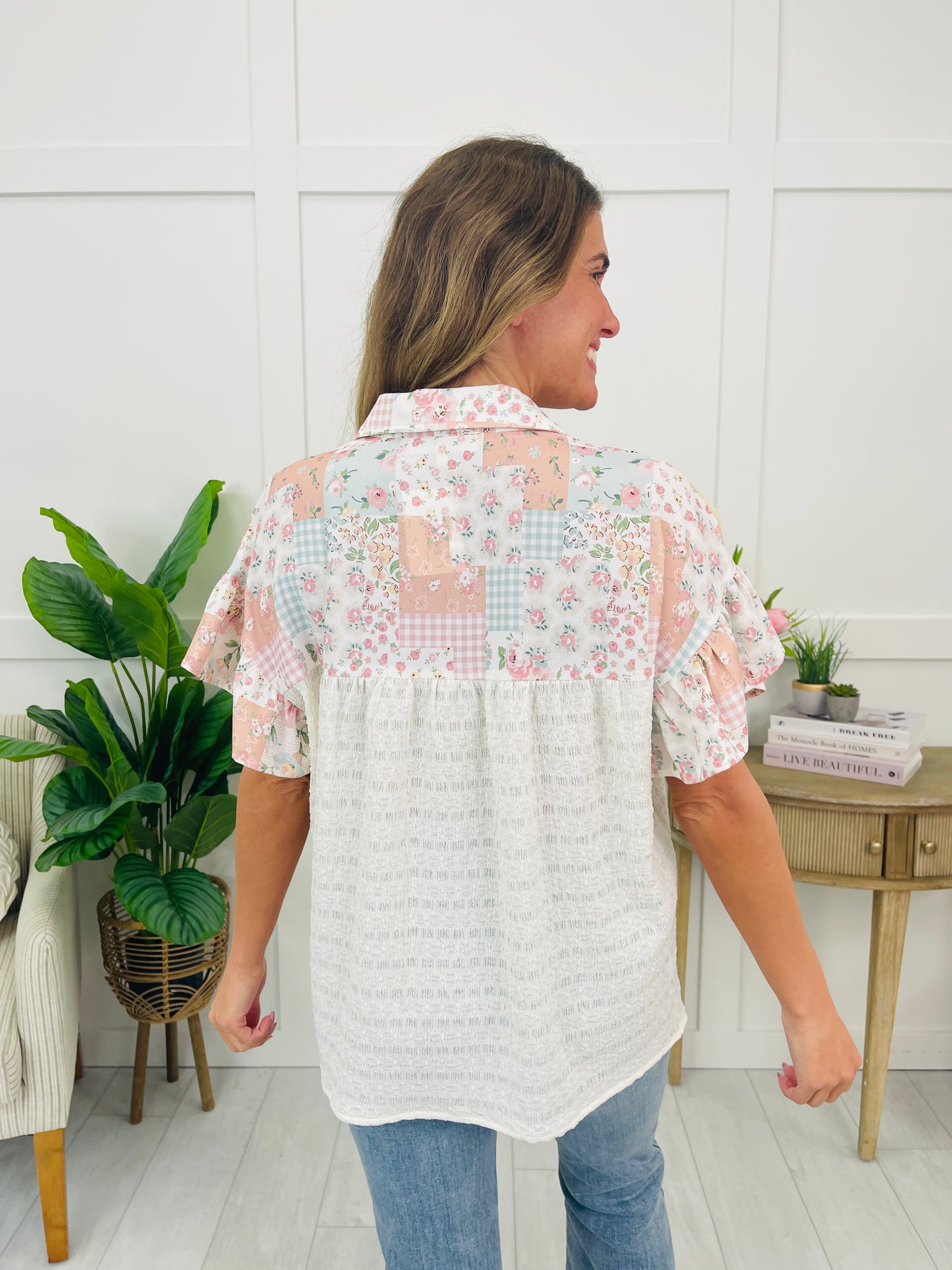 Sweet Patchwork Top