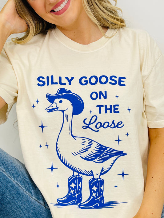 Silly Goose on the Loose Graphic Tee