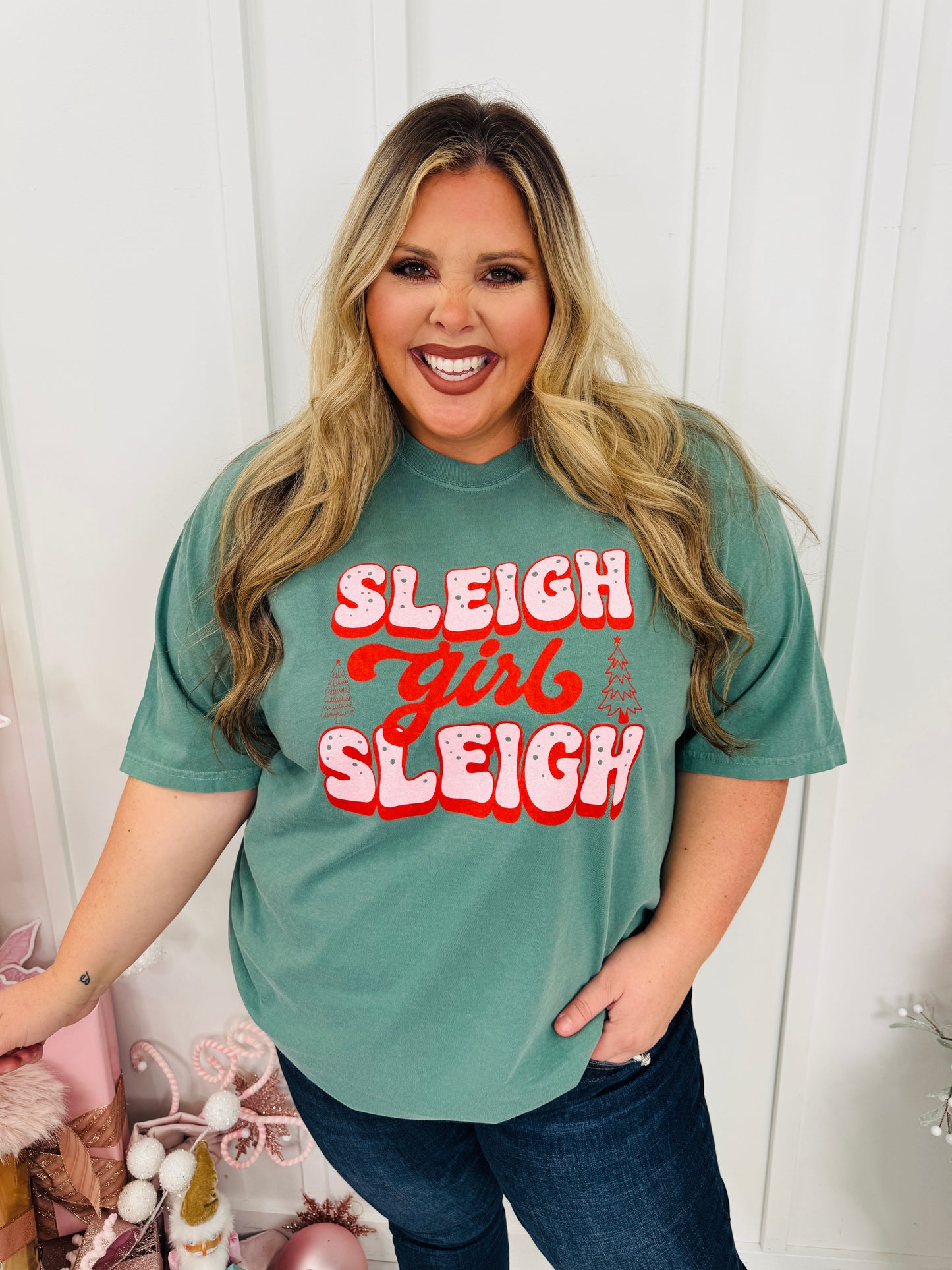 Sleigh Girl Sleigh Graphic Tee
