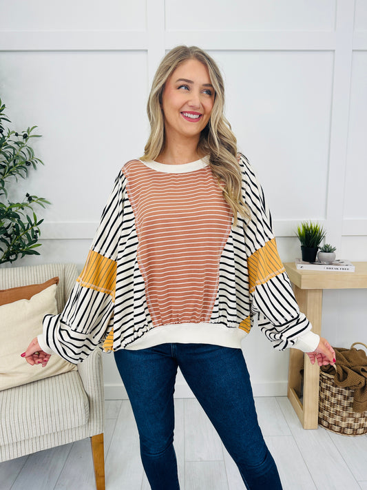 Cider Stripe Mood Pullover