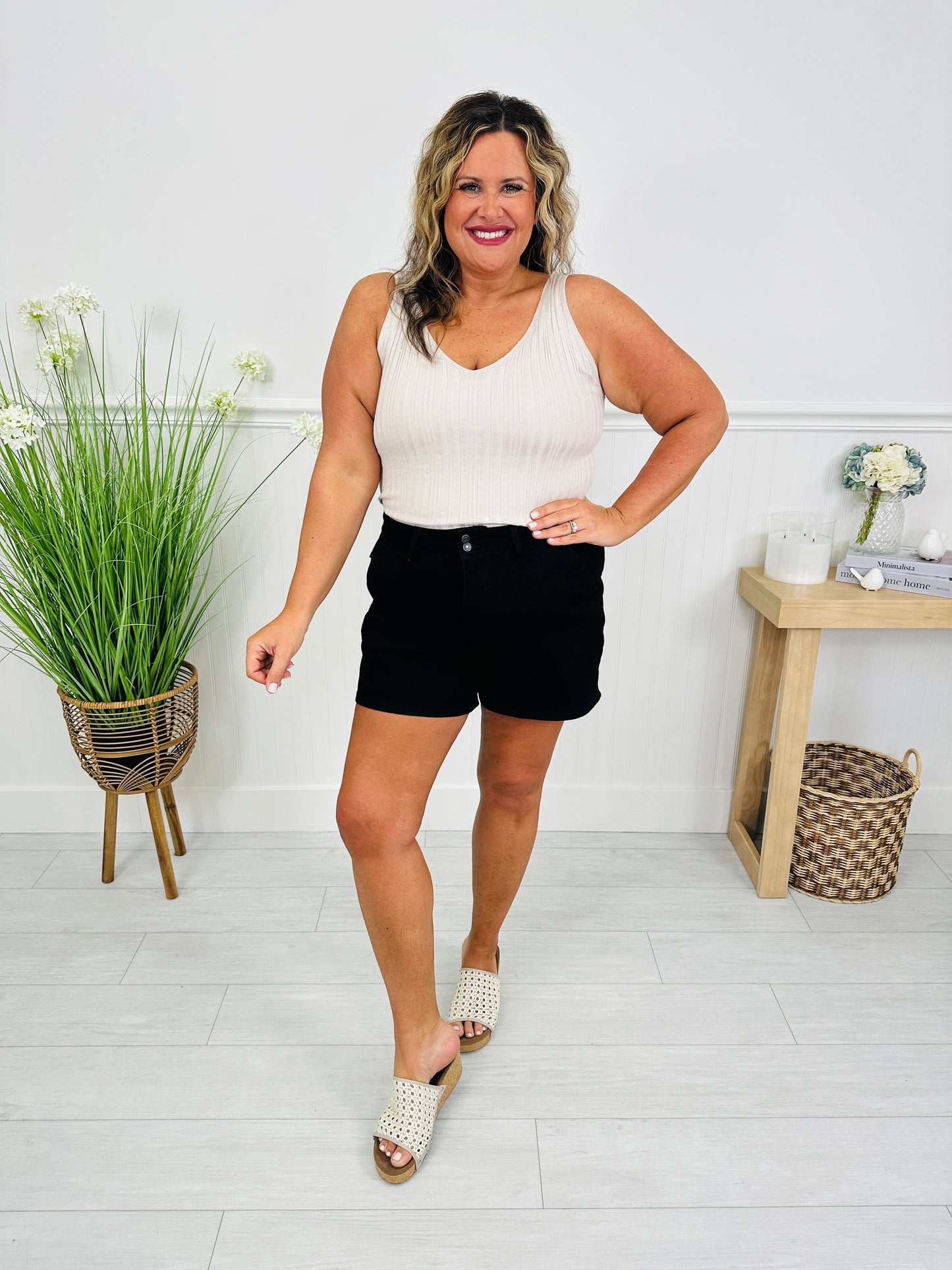 Judy Blue Make Your Move Trouser Shorts