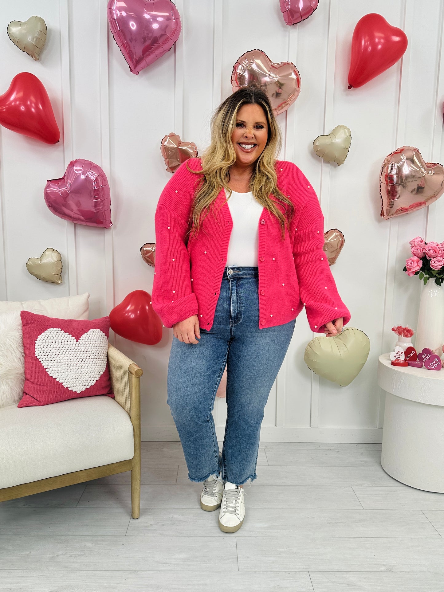 Pretty in Pink Cardigan