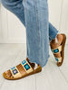Crochet Charm Sandals in Light Blue