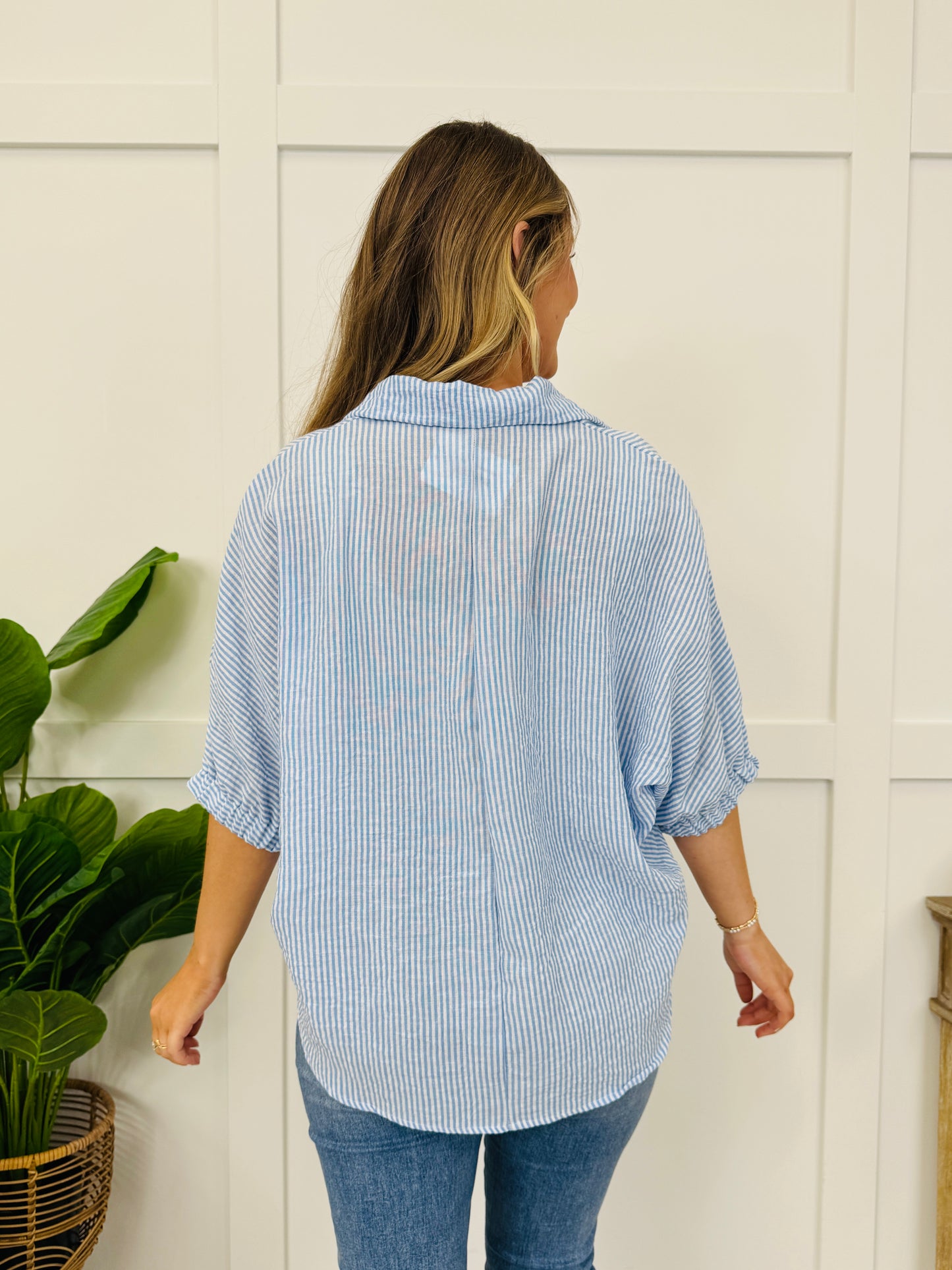 Coastline Collar Top