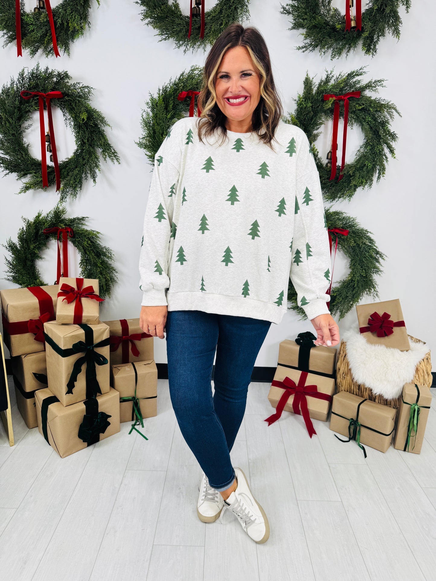 Evergreen Everything Crewneck