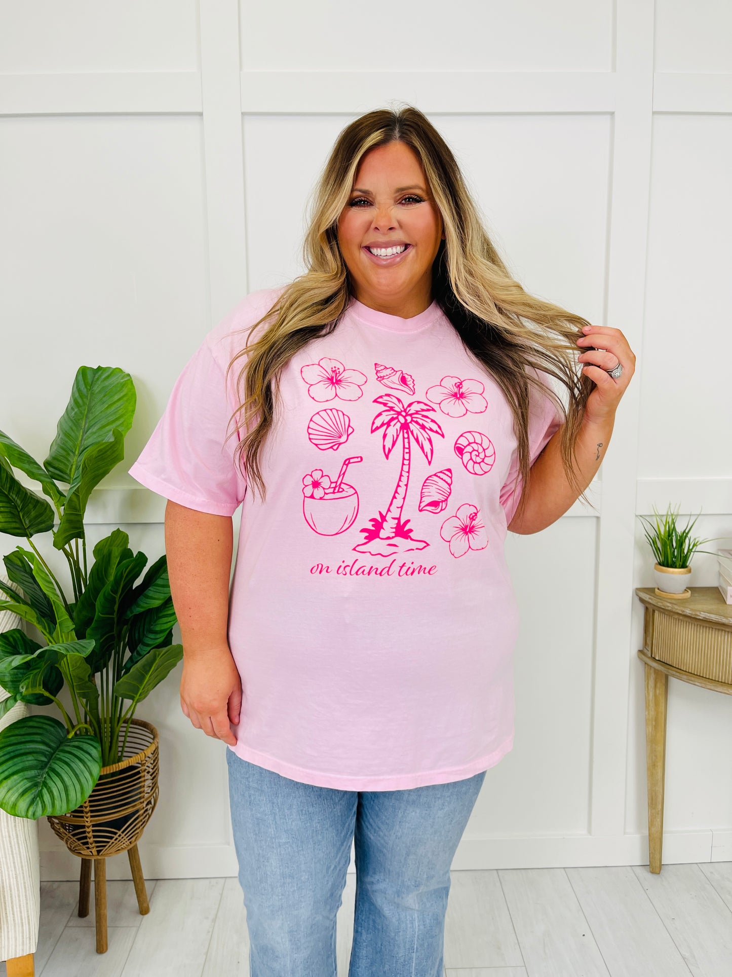 On Island Time Graphic Tee