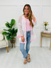 Feathered Feels Cardigan In Off White