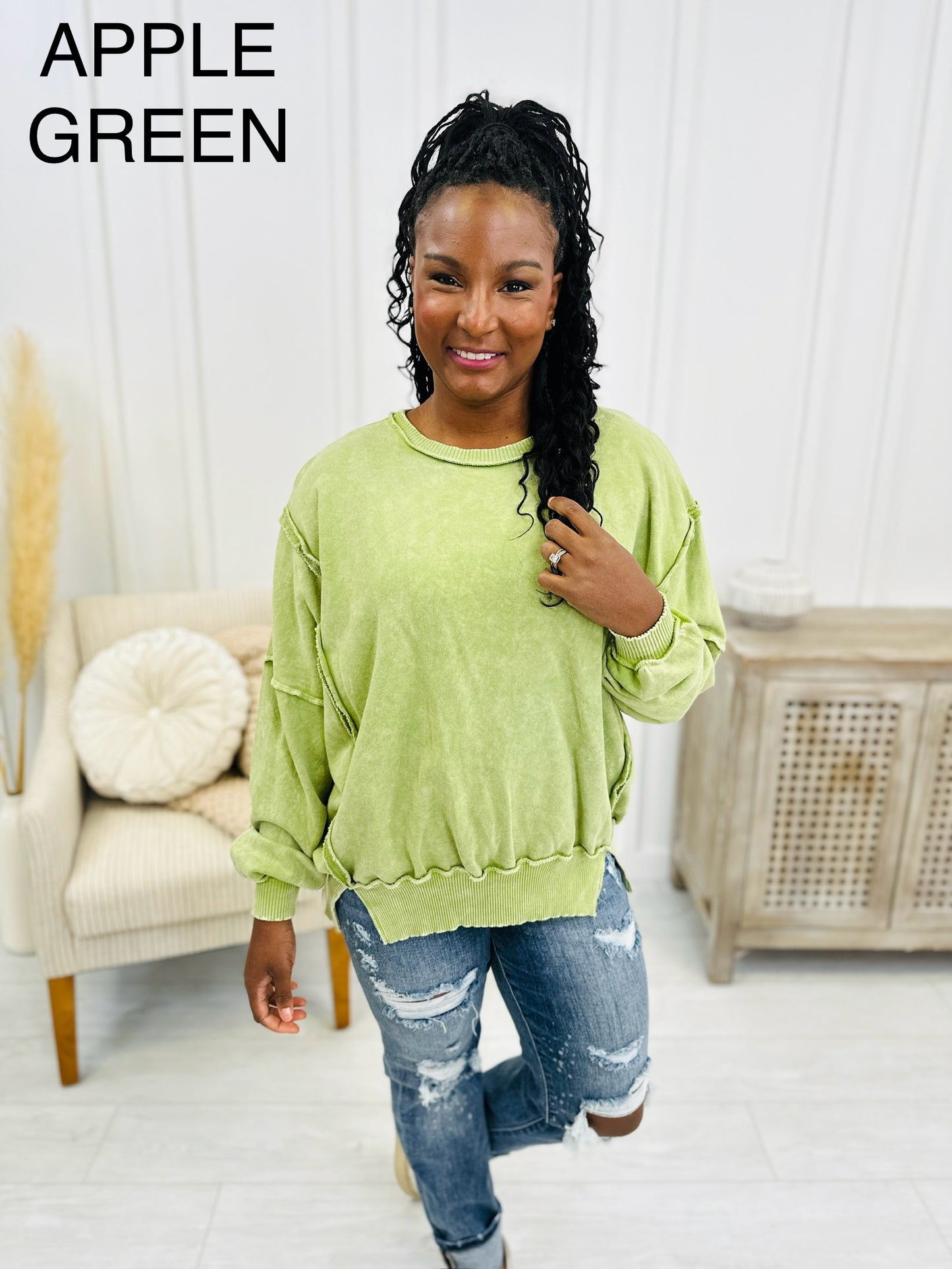 Only Time Will Tell Pullover- Multiple Colors!