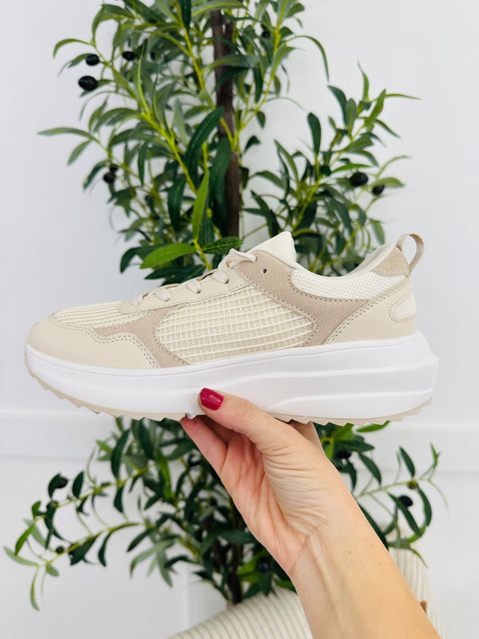 Everyday Rise Sneakers in Bone