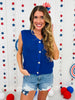 Americana Air Knit Vest In Multiple Colors