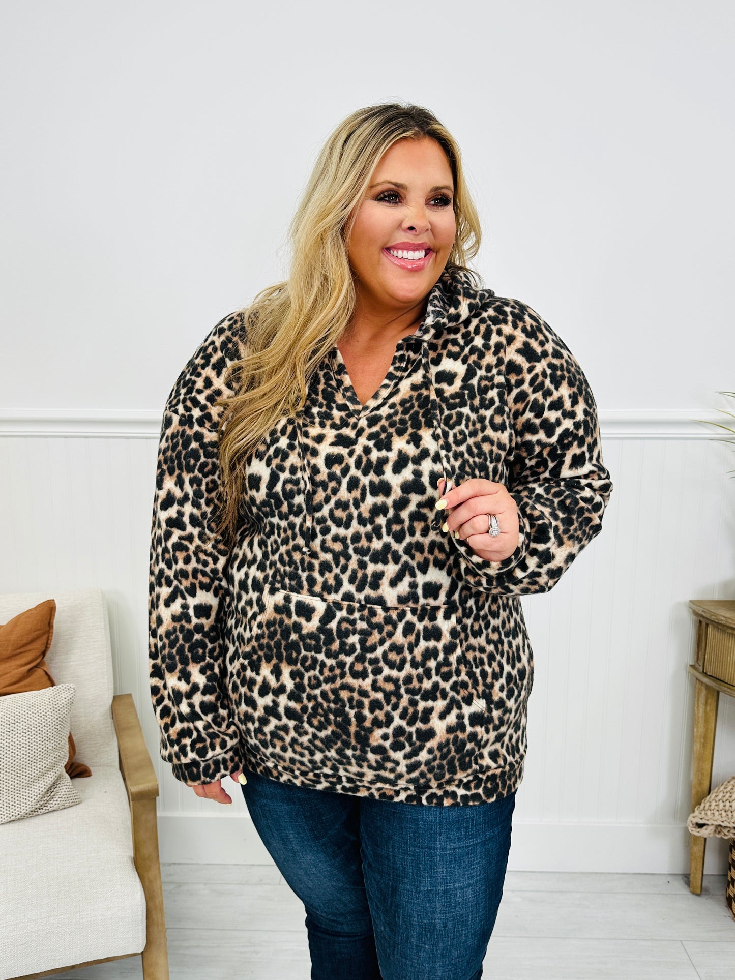 Wildly Cozy Hooded Pullover