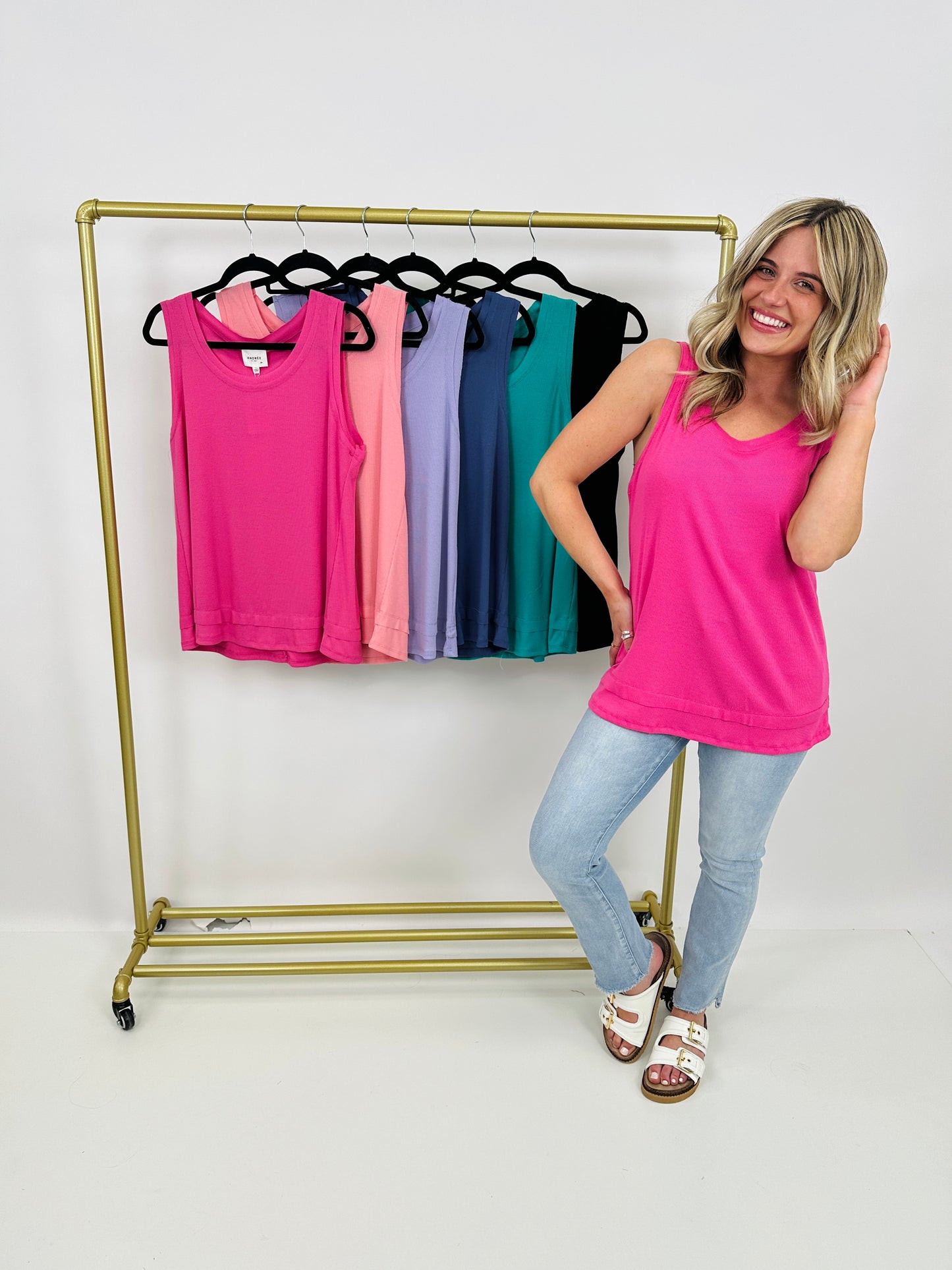 Girls Just Wanna Have Sun Tank Top- Multiple Colors!