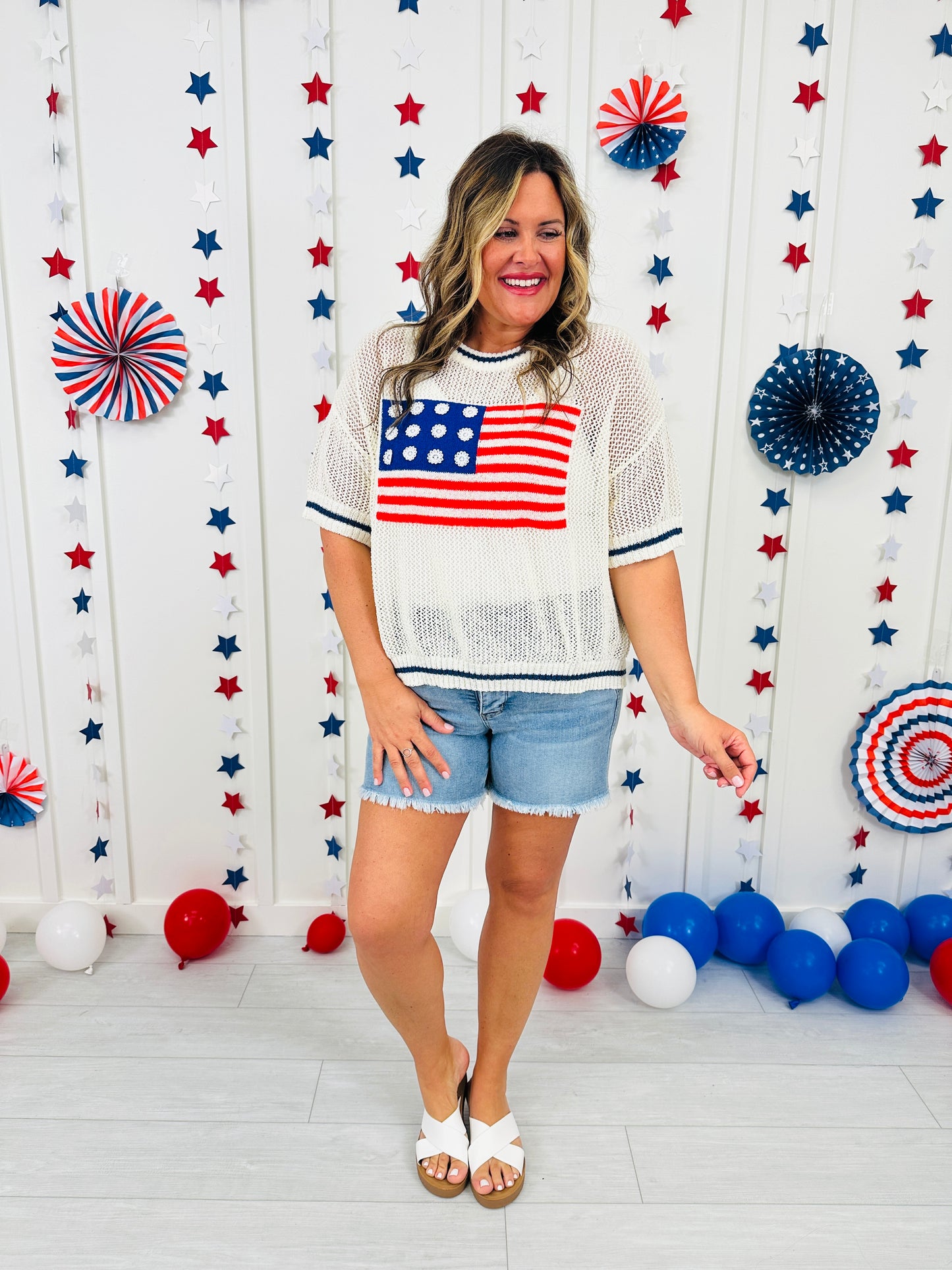 Red, White & You Top