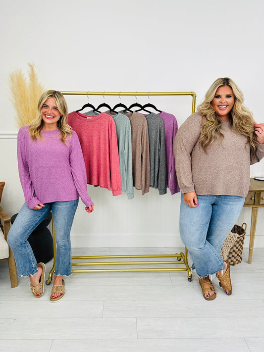 The Soft Side Top- Multiple Colors!