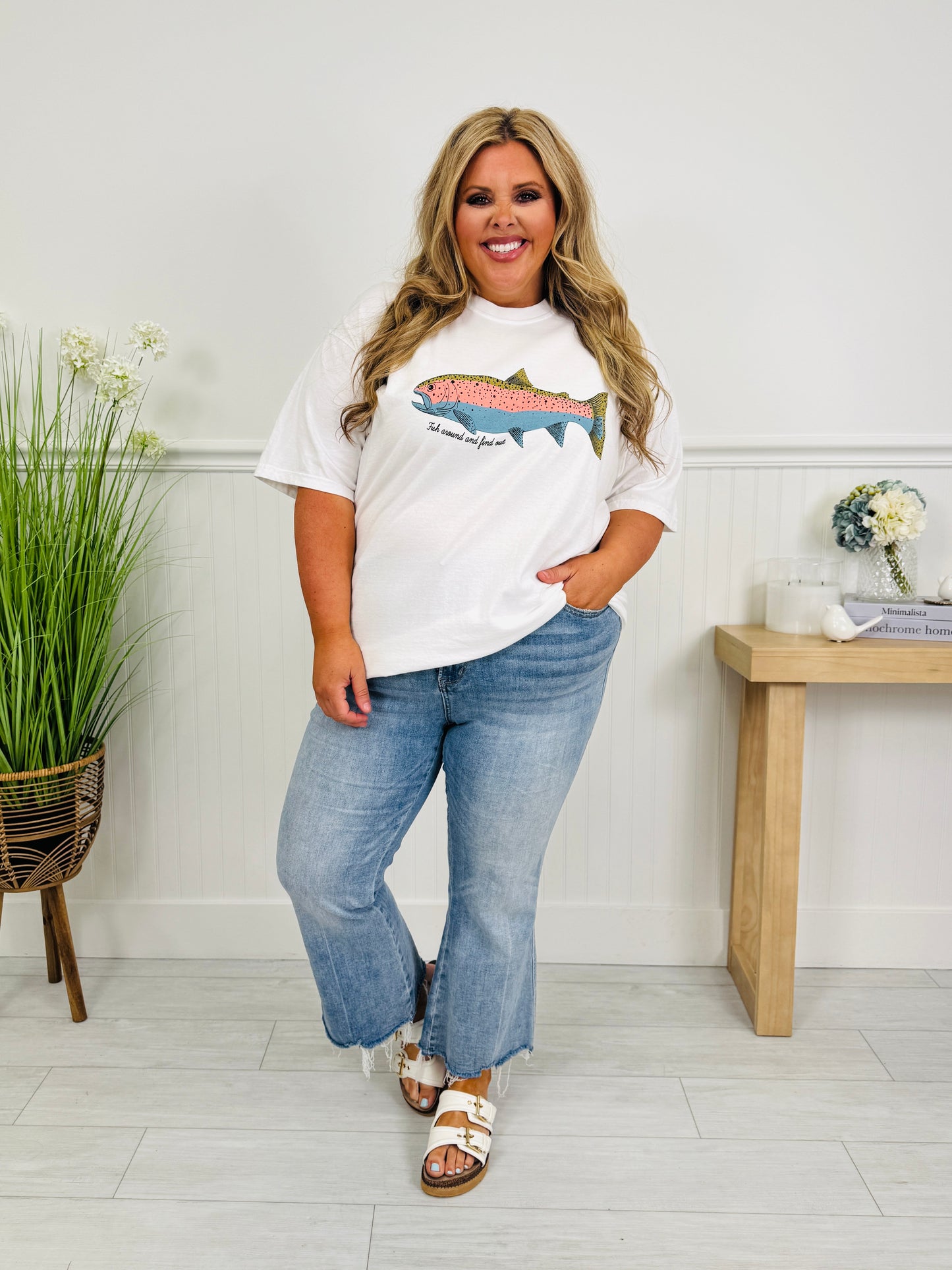 Fish Around And Find Out Graphic Tee