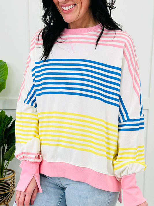 Stripe Me Happy Top