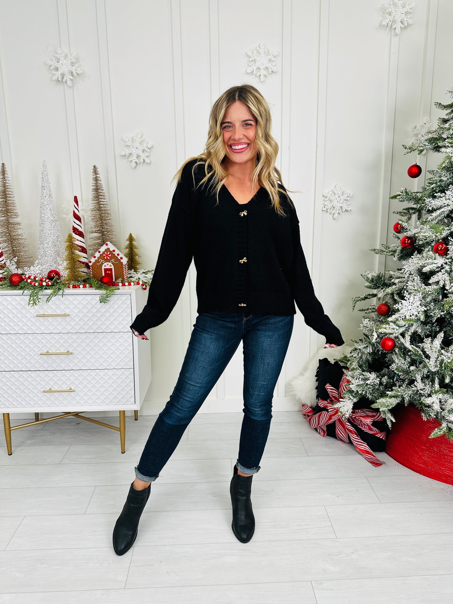 Wrapped In A Bow Cardigan- Multiple Colors!