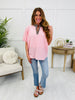 Wildly Comfortable Top In Pink