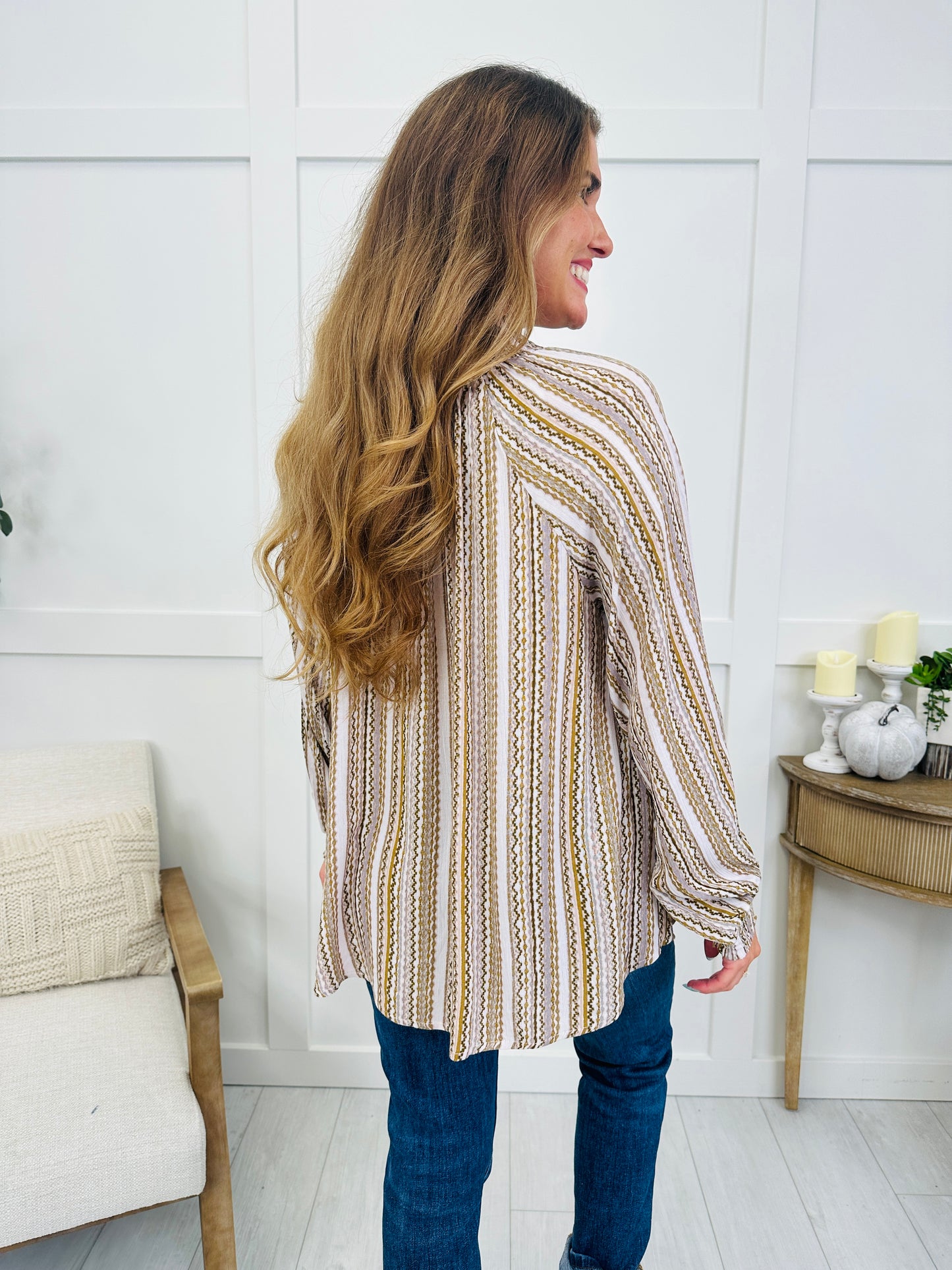 The Prairie Poet Top In Cream