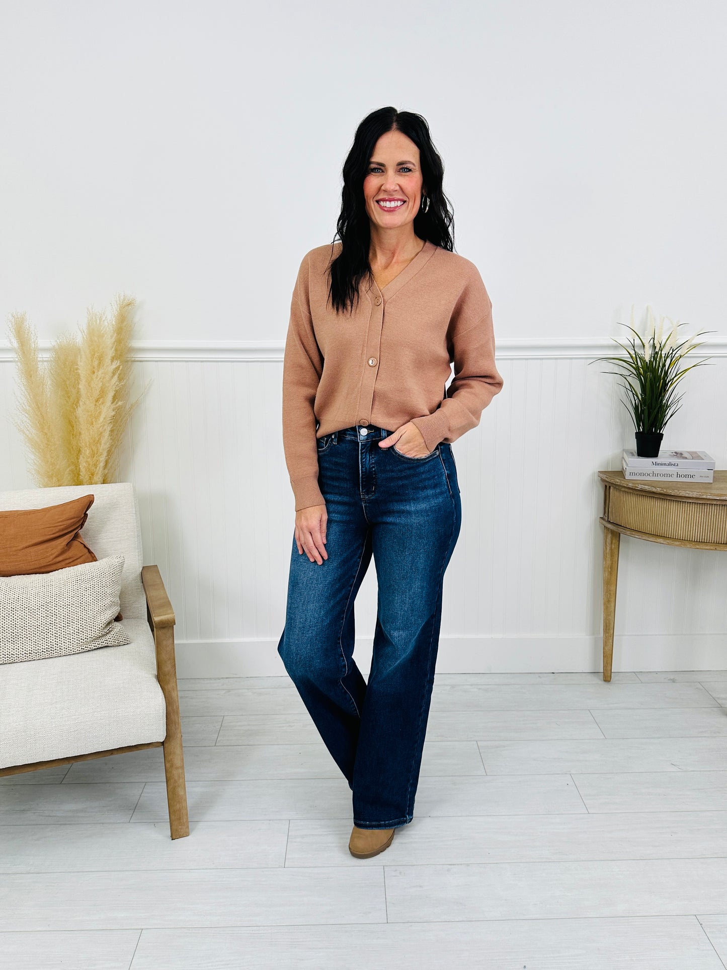 Made For You Wide Leg Jeans in Multiple Inseams