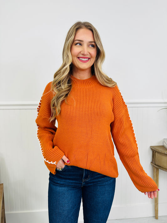 Shadow Stitch Sweater- Multiple Colors!