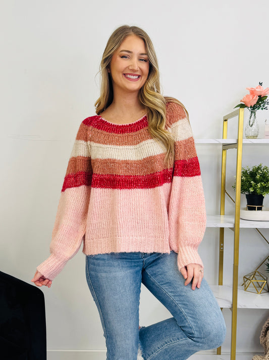Blush Like This Sweater