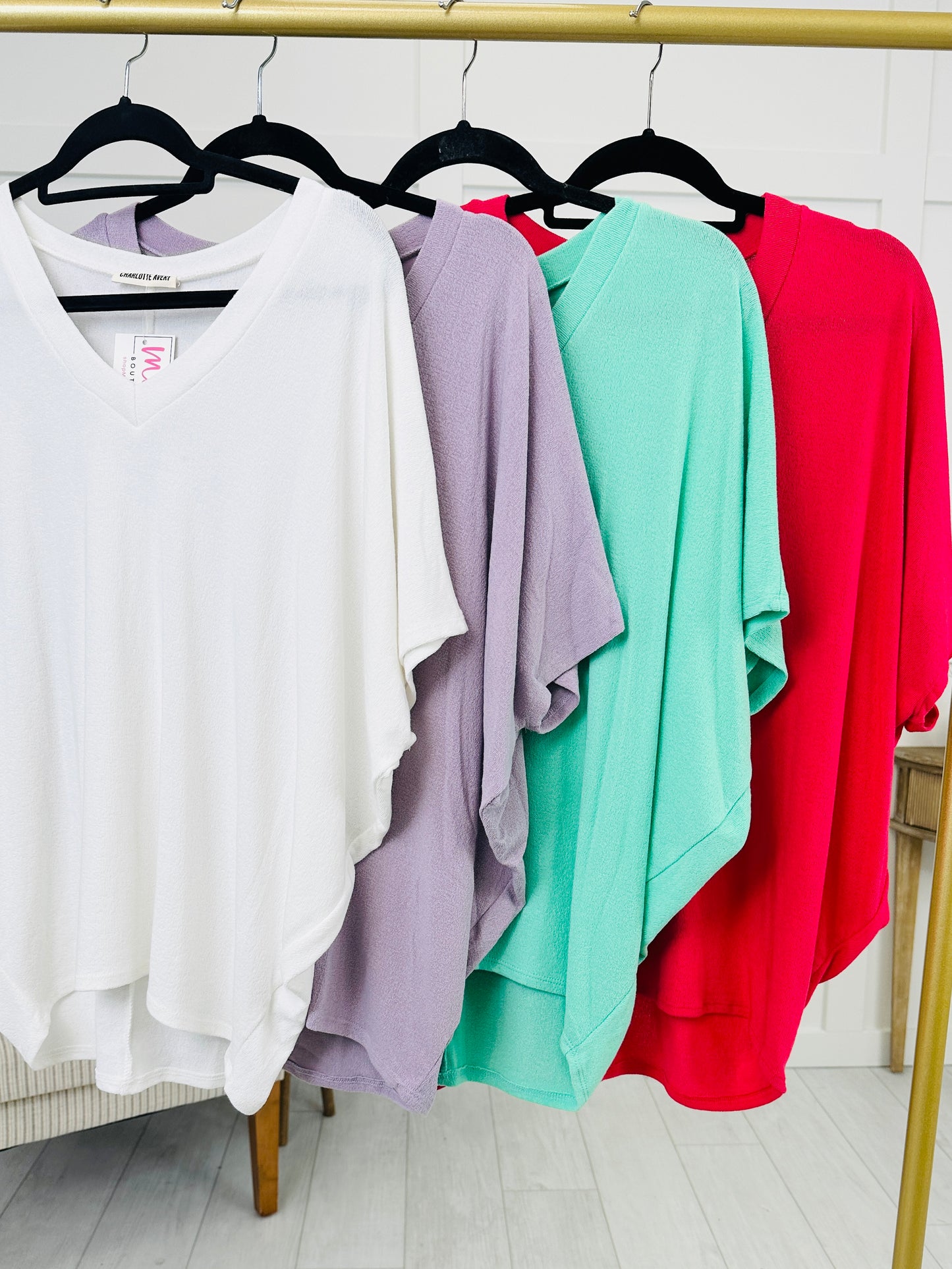 Carefree Comfort Top In Multiple Colors