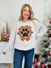 Holly Jolly Dog Mama Graphic Crewneck Sweatshirt