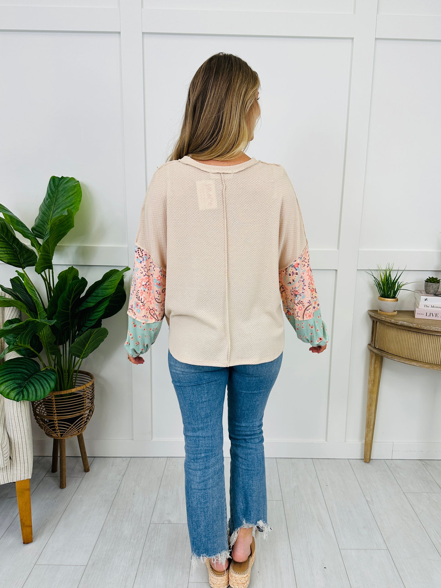 Contemporary Colorblock Top