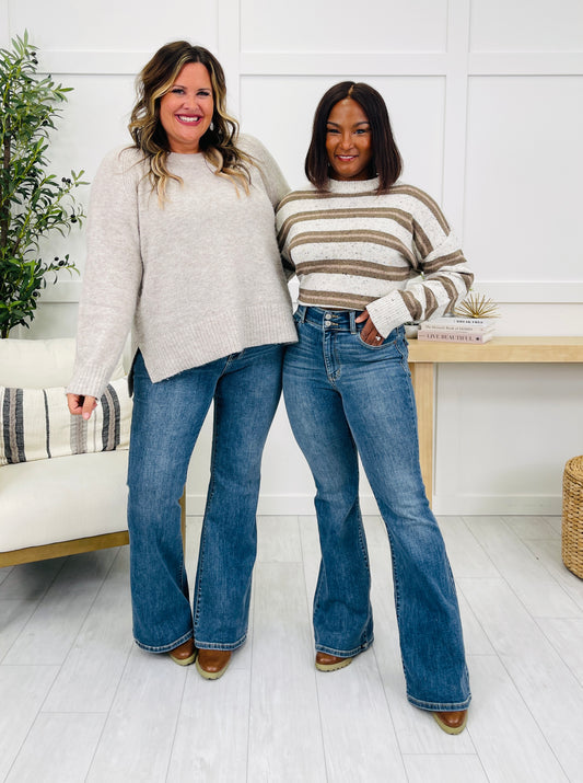 Judy Blue Flare For It Tinted Flare Jeans