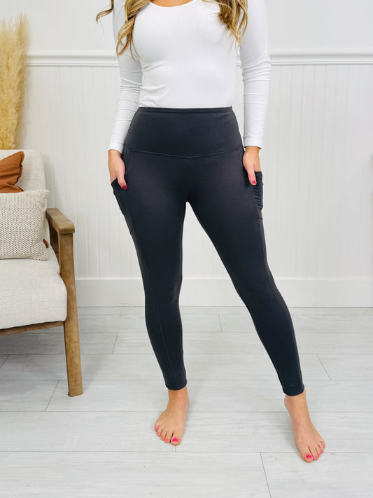 Nothing In The Way Leggings In Ash Grey