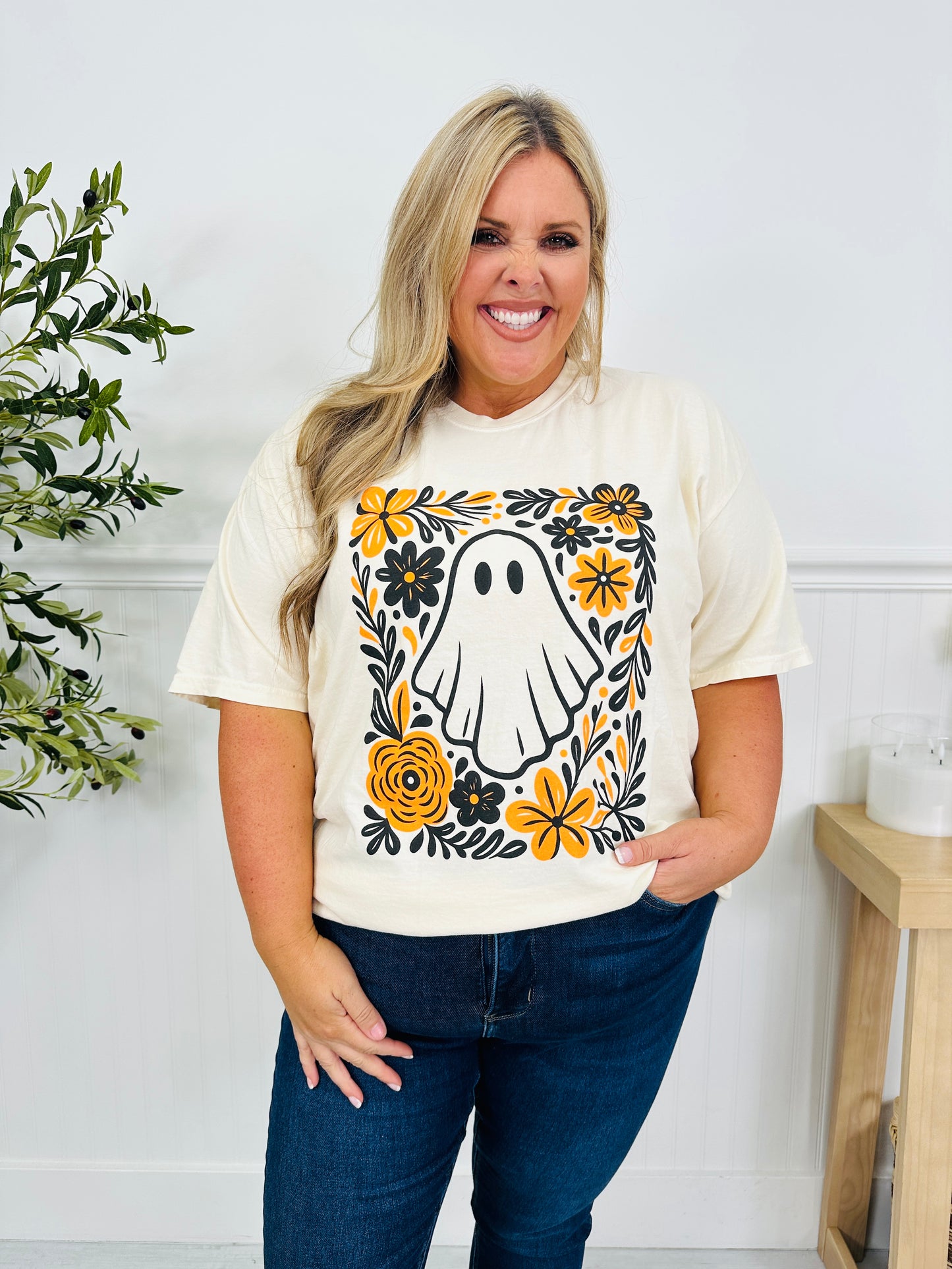 Blooming Boo Graphic Tee