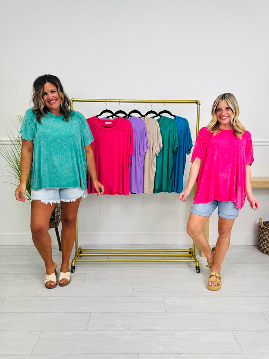 You'll Live In It Top in Multiple Colors