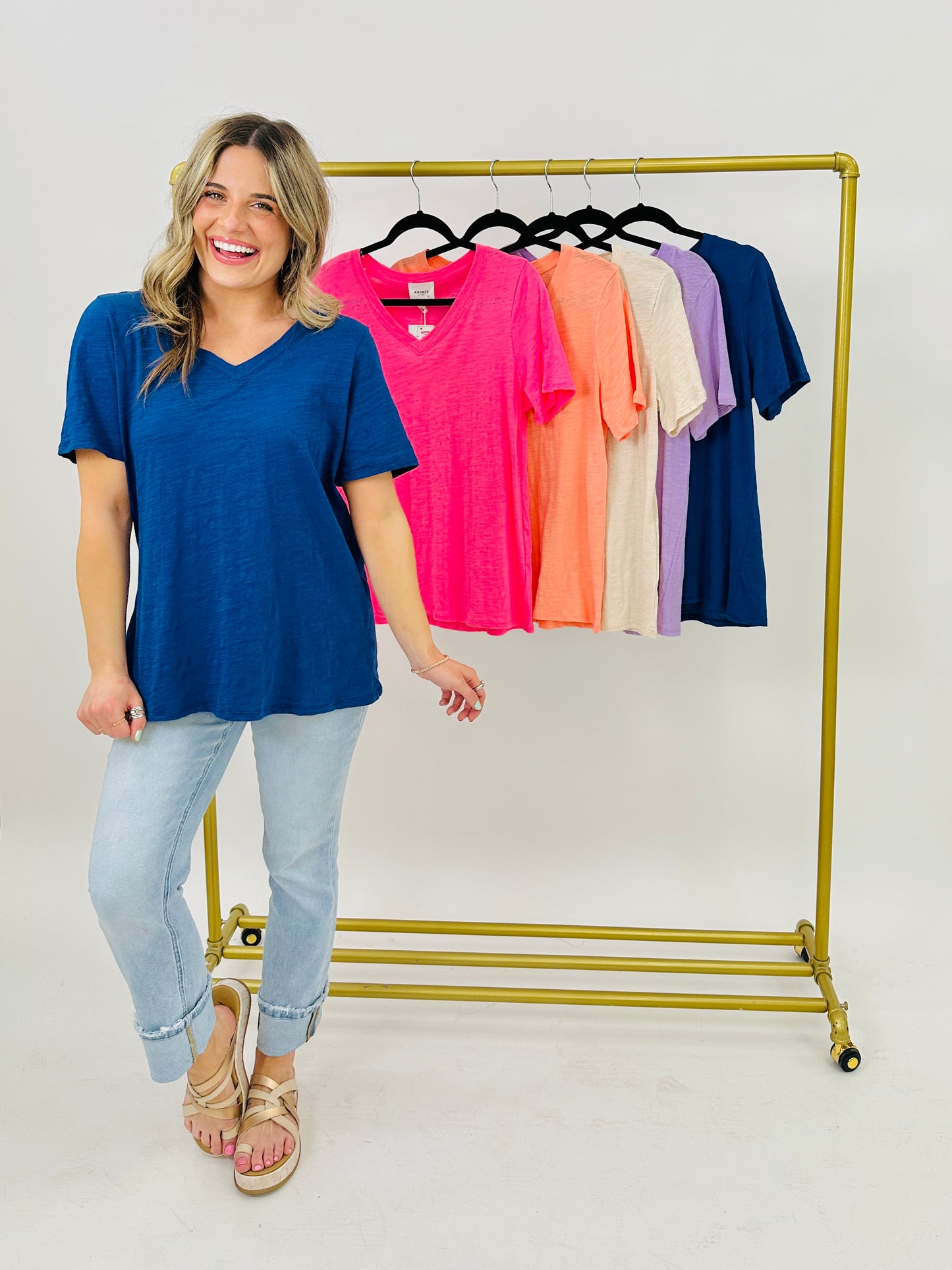Summer Staple Top- Multiple Colors!