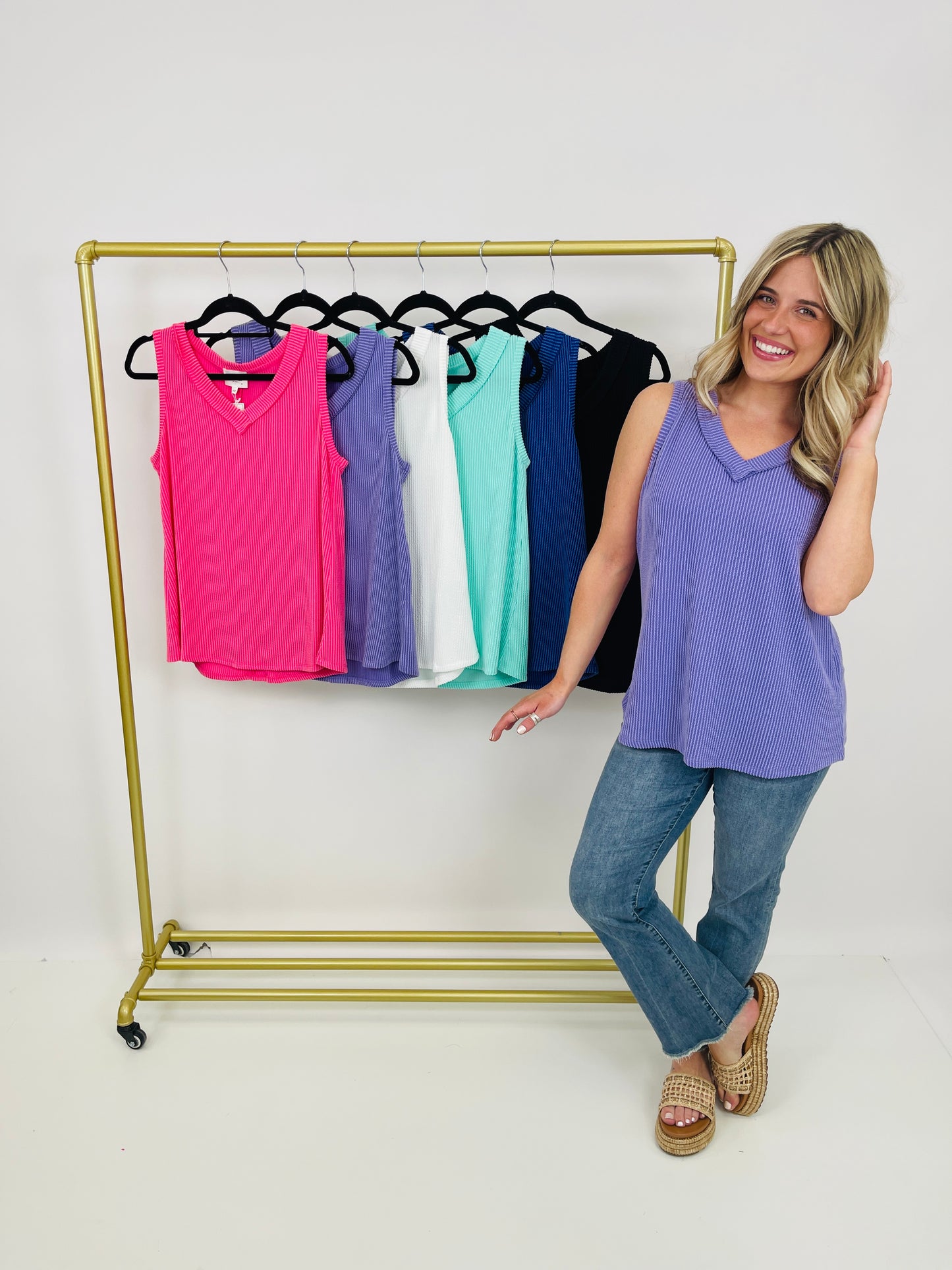 Summer Era Tank Top- Multiple Colors!