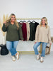 Reset Button Sweater In Multiple Colors