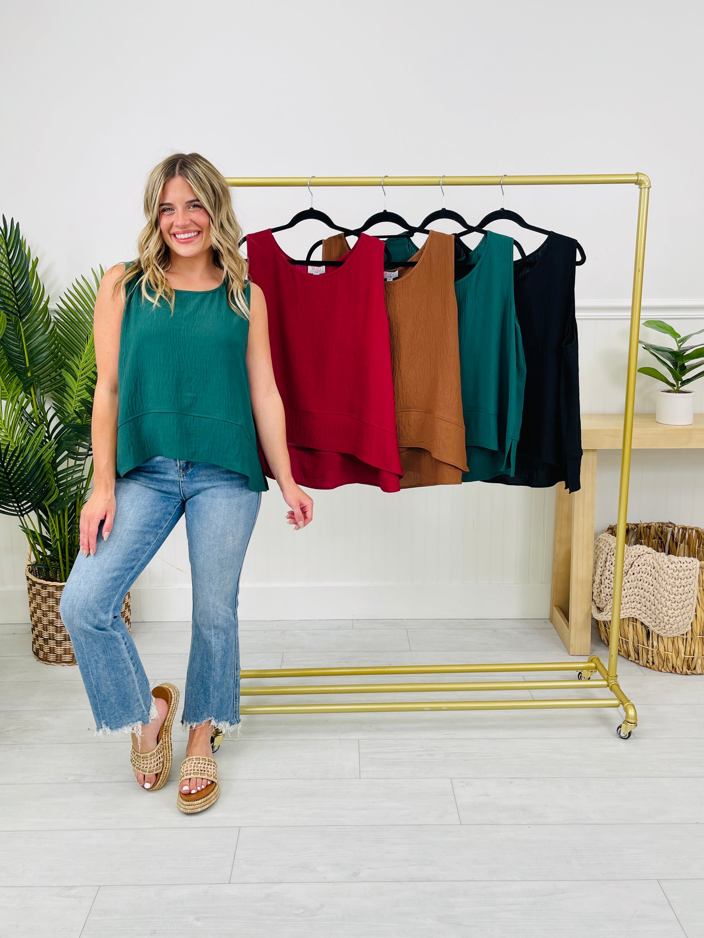 MOCO Exclusive In The Know Air Flow Tank Top in NEW COLORS!