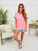 Spotacular Style Top In Pink