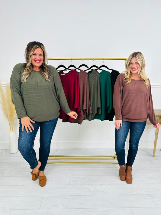 Dreaming of Dolman Top-- Multiple Colors!