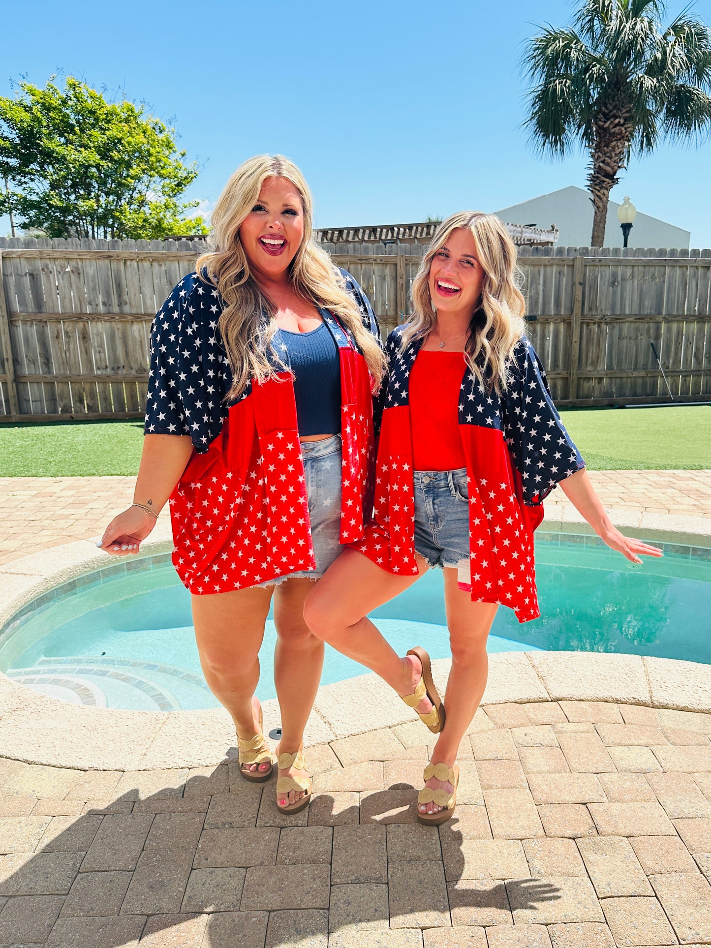 Sea To Shining Sea Cardigan