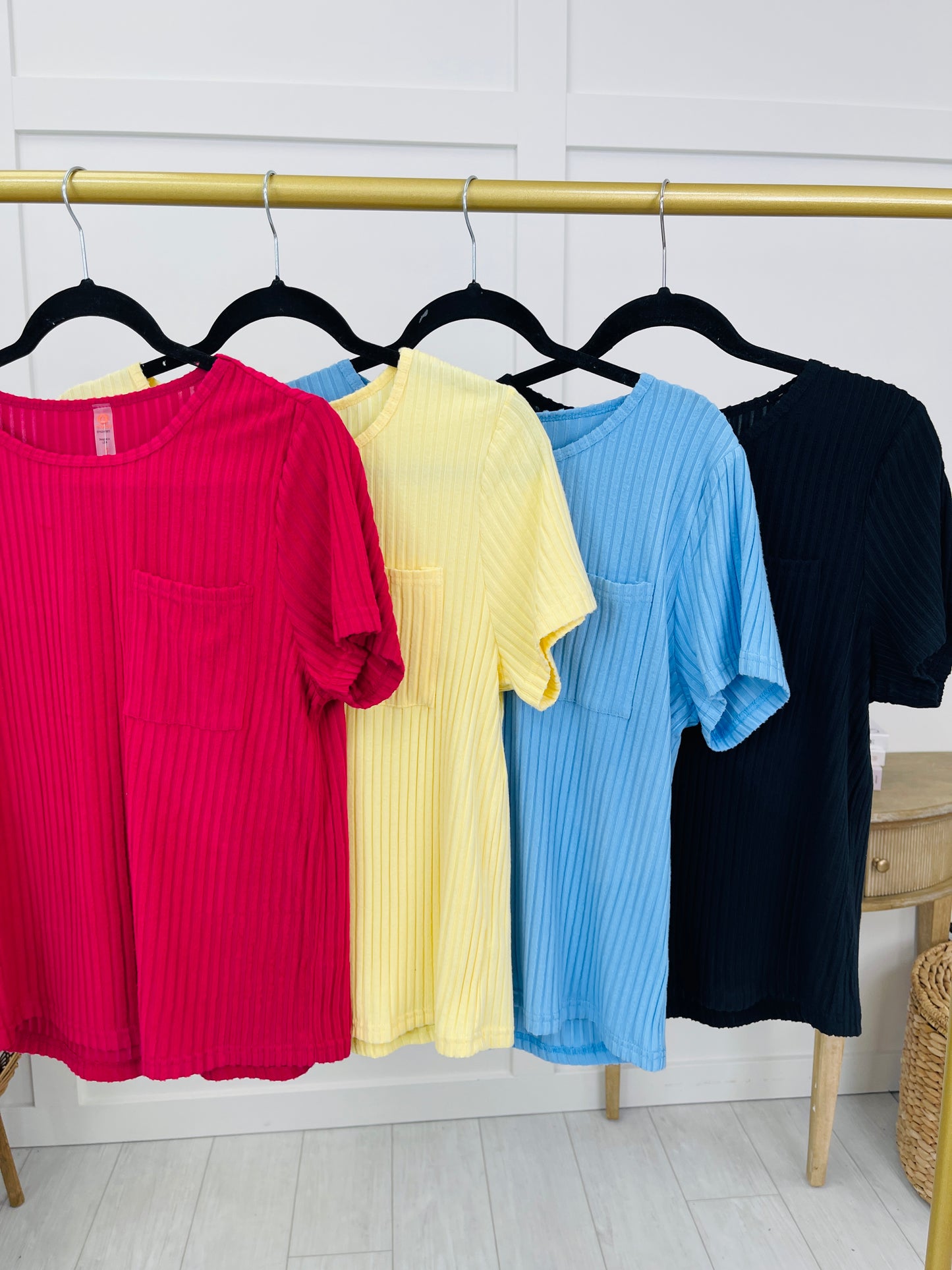 Lines Of Ease Top In Multiple Colors