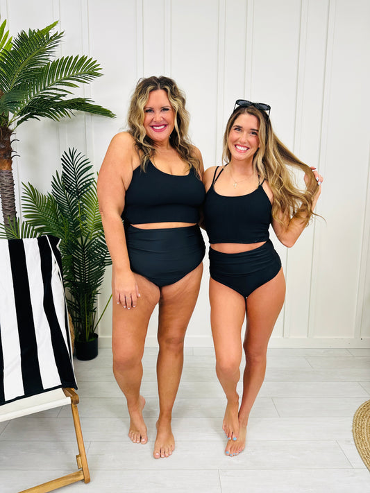 The Morgan Swim Top In Black