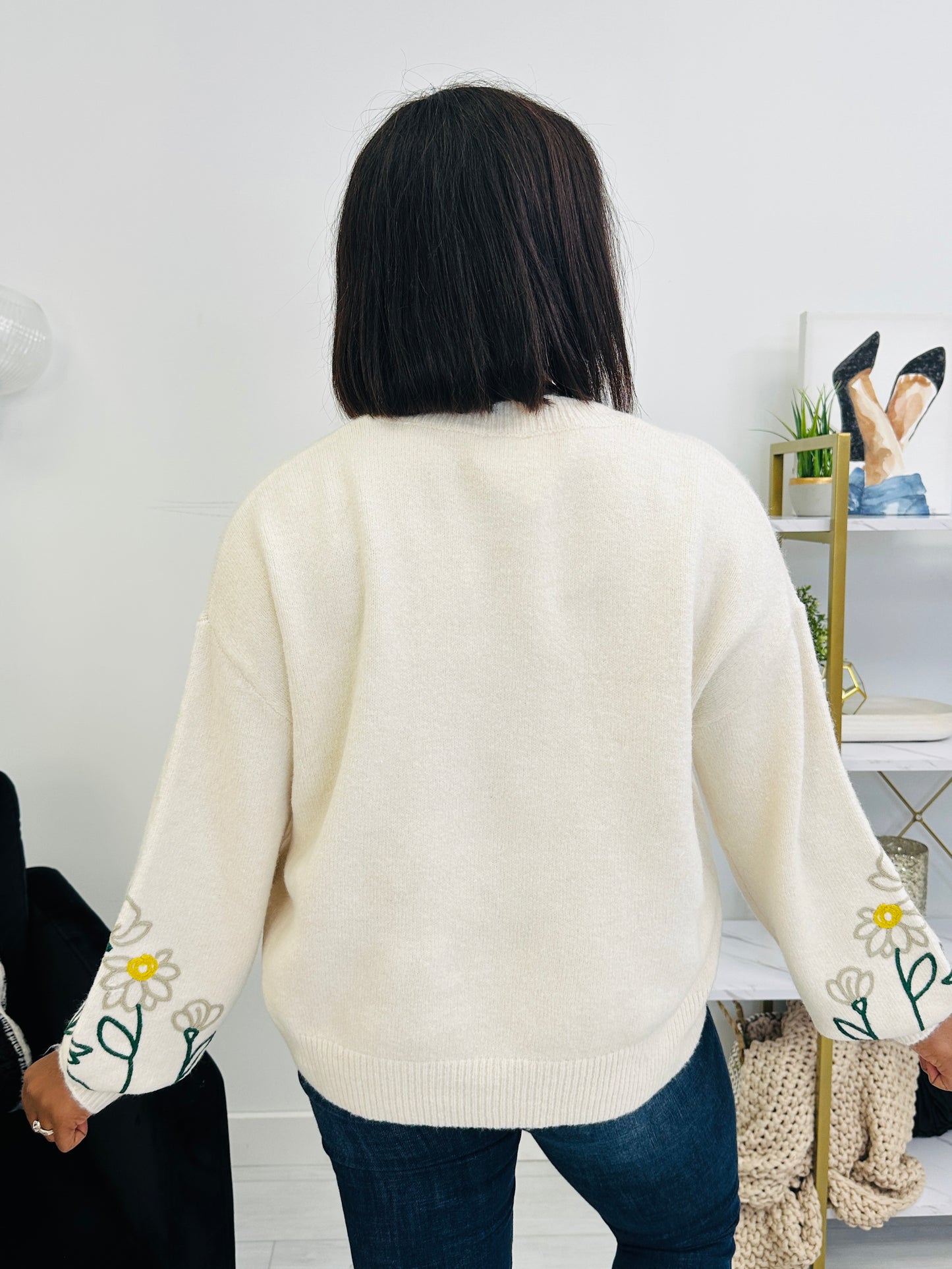 Petals In Passing Sweater